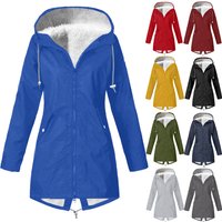 Women's Outdoor Wear Rain Proof Hooded Hiking Wear Waterproof Jacket