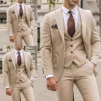 Clothing Groom Best Man Suit Business Suit Three Piece Wedding Banquet Suit