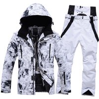 ski suits couples windproof waterproof warm single double board skiing clothes pants