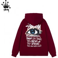 STUSSY Stussy Ocular Hoodie Eye Letter Graffiti Pattern Hoodie