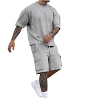 Clothing Plus Summer Style Loose Fashion Casual Sports T Shirt Short Sleeved Shorts Two Piece Suit