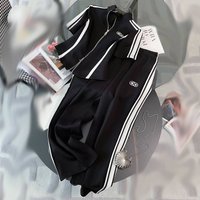 Clothing casual suits printed short sleeved trousers sports two piece suits loose 8862