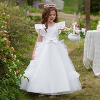 Mother & dress skirt middle large performance flower wedding dress long skirt princess skirt mesh dress