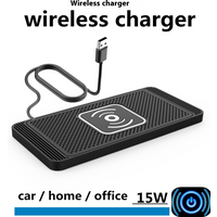 15W Intelligent Automatic Induction Car Wireless Charger, Suitable For Fast Charging Of Mobile Phones Such As Huawei, IPHONE, Samsung, Etc