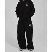 Men's Clothing High Street Casual Pants Sweatpants Overalls Loose Fitness Splicing Contrast Color Elastic Waist Pants