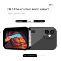 D6 Three Camera Home 64 Megapixel HD CCD Digital Music Camera Touchable Card Machine