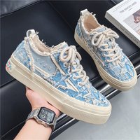 Generation Shoes Retro Old fashioned Star Thick soled Sneakers Internet Celebrity Hot Style Casual Canvas Shoes