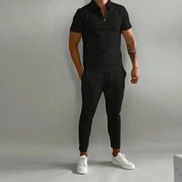 European And American Summer Men's Fashion Youth Leisure Sports Set