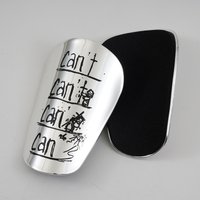 Shin Guard Electroplating Football Shin Guards Mini Master Insert Shin Guards Football Training Protective Gear