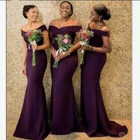 Evening dress toast dress long fishtail slim one shoulder bridesmaid dress