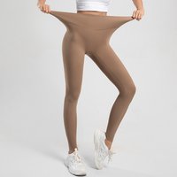 size nude yoga pants, peach beautiful butt pants for women, high waist, abdominal control, sports no T tights