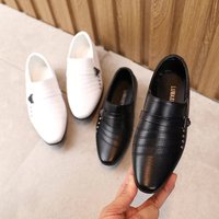 Leather Shoes British Style Shoes Spring Autumn Fashion Show Performance Shoes