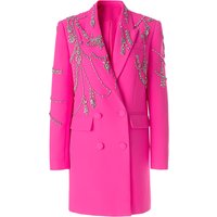 Clothing autumn winter Latin super heavy beaded suit dress rose temperament dress skirt