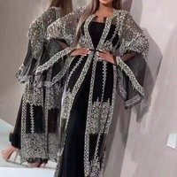 Women's Clothing Sequined Sexy Long Skirt Shawl Banquet Evening Dress New