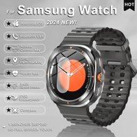 For Samsung Galaxy Watch 7 Ultra New GPS Track Smart Watch Men AMOLED Always Display Clock BT Talk NFC Sport Smartwatches Women