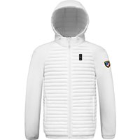 Clothing Patchwork Ribbed Cotton Coat Balance Pattern Logo.