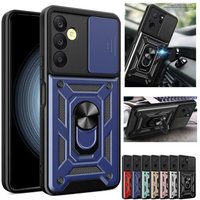 Armor Case Samsung Galaxy A15 A25 A35 A55 A05 A05S A14 A24 A34 A54 A13 A33 A53 A73 Cover Ring Magnetic Holder