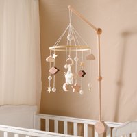 Cloud Rattles Crib Mobiles Toys 0 12 Months Bell Musical Box Bed Bell Rattles Carousel Musical Toy Gift
