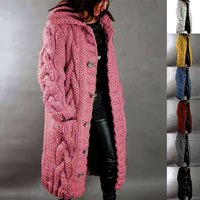 Clothing Cardigan Loose Large Sweater Jacket Long Cardigan