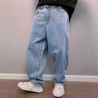 Wide Leg Jeans Loose Fit American Style Drop Shipping Clothing Medium Large Clothing