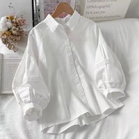 Clothing Summer Autumn Clothing Bubble Winter Design Sense Niche Early Spring Clothes Small Tops