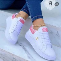 Plus Spring Autumn Korean Version S Casual Board Ins Breathable Thick Soled