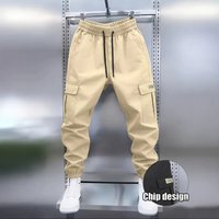 plus Tapered Leg Casual Sports Pants Loose Fit Versatile Trendy Spring Autumn Work Pants Cross Border Special Edition