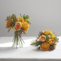 Xiangcun Nuanshu simulated wholesale home decoration dining table flower coffee table conference table bouquet wedding bouquet silk flower