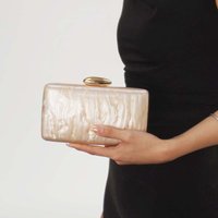 Handbag Acrylic Bag Fashion Clutch Bag Dinner Wedding Bag One Shoulder Diagonal Bag