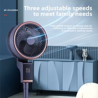 Floor Standing Fan Electric Cooling Quiet Air Circulator Bedroom Home Use