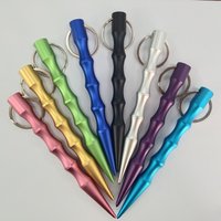 Pointed window breaker aviation aluminum self-defense cool stick key stick Outdoor Women’s self-defense self-defense self-defense self-defense short s