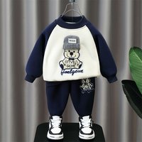 kids’clothing Children’s casual fashion sports suit trend two-piece set