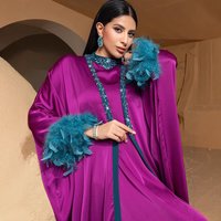 Clothing Light Luxury Half High Collar Two Piece Middle Eastern Large Dress
