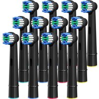 12 Pcs Compatible Oral B Electric Toothbrush Replacement Brush Heads Professional Toothbrush Head 1000 7500 1500 600 650 750 8850 8900 4000