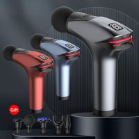 Portable Massage Gun Percussion Pistol Professional Deep Muscle Massager For Body Neck Back Relaxation Fiess Slimming