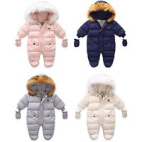 Clothing Knit Cap Sports Style Plus Fleece Onesie Padded Crawler Padded Cotton