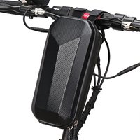 Electric Scooter Bicycle Front Bag Leather Front Handlebar Bag Hard Shell Eva Handlebar Bag Pro Accessories