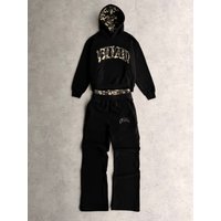 2027 Spring Autumn Fashion American Style Tracksuits Long Sleeve Hooded Sweatshirts + Elastic Waist Sweatpants Two Piece Casual Sport Sets
