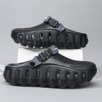 Summer Clogs Korean Style Fashionable Slippers Non Slip Casual Beach Shoes Closed Toe Sandals