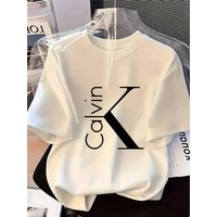 Clothing 2026 Summer Fashion T Shirt Trendy Loose Fit Casual Short Sleeve Printed Top