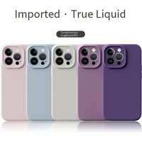 Premium Liquid Silicone Case IPhone 16 Pro Max Shockproof Full Coverage Slim Fit Protective Cover Precise Cutouts