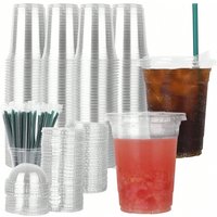 Reusable Stackable, Multi-purpose Cup For Coffee Shop, Christmas, Birthday Party, Food And Beverage Transparent Cup