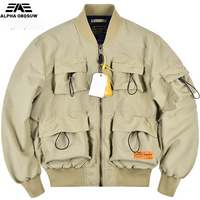 Men's Clothing Alpha Martin baseball jacket spring and autumn new casual workwear loose pilot jacket men