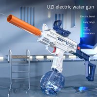 Long Sword Water Gun Electric Burst Water Splashing Festival Team Building Summer Swimming Pool Fully Automatic Toy Water Gun
