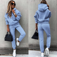 Clothing Fleece Jogger Set Soft & Comfortable Long Sleeve Tracksuit Casual Lounge & Workout