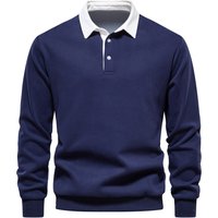 Mans clothing Long sleeve Polo collar hoodie fashion hoodie high quality casual play