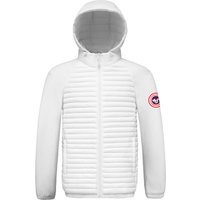 Performance Tech Hooded Jacket & Slim Fit Winter Coat Seamless Insulation Water Repellent Finish 
