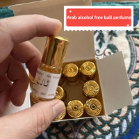 Hot Sale Men’s Alcohol Free Arab Series Gold Perfume Ball Essential Oil 3ML Women’s Convenient Dating Perfume Work Sports Party Charm Weapon