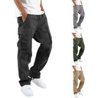 Mens Cargo Pants Sweatpants Streetwear Joggers Trousers For Men Jogging Sports Pants Fashion Multi Pocket Casual