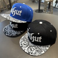 Unisex Accessories Flat Brim Hat Men Spring And Autumn Street Trend Hip Hop Hat Women Baseball Cap Summer Couple Student Hard Top Plate Hat